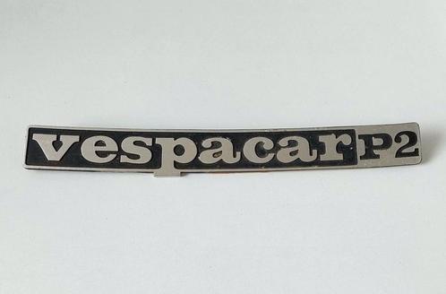 Oud Vespacar P2 Embleem Vespa Grill Badge VespacarP2, Fietsen en Brommers, Scooters | Piaggio, Overige modellen, Verzenden