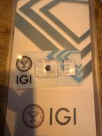 1.03 Ct IGI Fancy Brownish Orange Diamant SI2, Ophalen of Verzenden, Nieuw