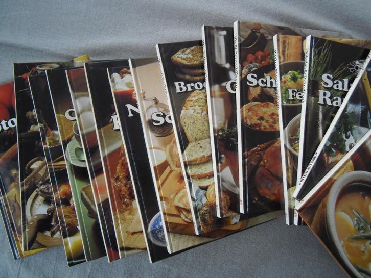 serie kookboeken Fon Zwart jaren 80 culinaire boekerij, Boeken, Kookboeken, Gelezen, Ophalen of Verzenden