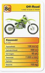 Mk 6c  motorkaartje Kawasaki kx500, Ophalen of Verzenden, Zo goed als nieuw, Motoren