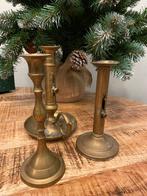 Franse brocante koperen kaarsenstandaard blaker handvat, Antiek en Kunst, Ophalen of Verzenden