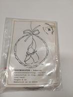 De witte engel kerst miniatuur kabouter maken, Ophalen of Verzenden, Nieuw, Materiaal