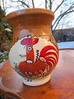 Terra cotta kan met haan uit Roemenië, keramiek, puntgaaf, Ophalen of Verzenden