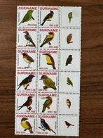 Suriname Vogels Postzegels 2010 - Postfris, Ophalen of Verzenden, Postfris
