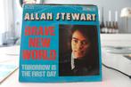 7" Single Allan Stewart - New Brave World / Tomorrow Is The, Cd's en Dvd's, Vinyl Singles, Gebruikt, 7 inch, Single, Ophalen of Verzenden
