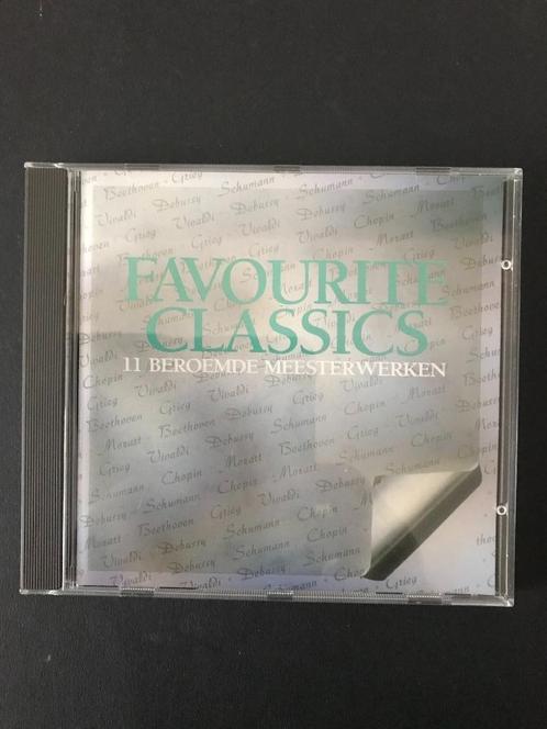 CD Favourite Classics 11 beroemde Meesterwerken, Cd's en Dvd's, Cd's | Verzamelalbums, Zo goed als nieuw, Klassiek, Ophalen of Verzenden