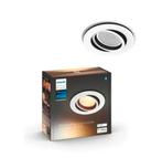 Nieuw: Philips Hue Milliskin Inbouwspot White Ambiance, Ophalen, Nieuw, Metaal of Aluminium