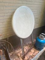 Ronde tuintafel - statafel, Ophalen, Gebruikt, Rond, Plastic