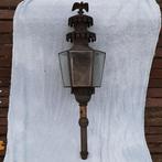 Antieke koperen koetslamp met adelaar, Antiek en Kunst, Ophalen