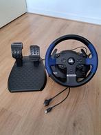Thrustmaster T150 + pedalen (force feedback), Ophalen of Verzenden, Zo goed als nieuw, Stuur of Pedalen, PlayStation 3