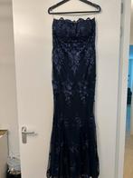 Galajurk/ Evening gown, Kleding | Dames, Ophalen of Verzenden, Zo goed als nieuw, Blauw, Onder de knie