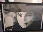 Poster Michael Jackson in lijst, Ophalen, Deurposter of groter, Rechthoekig Liggend, Zo goed als nieuw