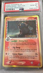 Heracross PSA 10 Dragon Frontier Reverse Holo rare, Ophalen of Verzenden, Zo goed als nieuw