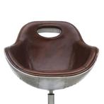 Vintage Look Retro Lederen Aviator Fauteuil Aviation Stoel, Huis en Inrichting, Info@dehanzeherten.nl, Minder dan 75 cm, Nieuw