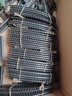 Fleischmann partij oude HO rails (bochtstukken), Gebruikt, Gelijkstroom, Fleischmann, Rails