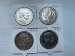 4 mooie rijksdaalders Willem 3 1869,1870,1871,1872, Postzegels en Munten, Munten | Nederland, Ophalen of Verzenden, Koning Willem III