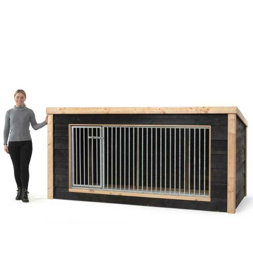 Voldux Houten Hondenkennel Reno, Dieren en Toebehoren, Hondenhokken, Ophalen of Verzenden
