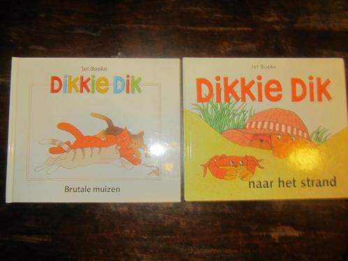 Jet Boeke Dikkie Dik naar het strand/ Brutale muizen, Boeken, Prentenboeken en Plaatjesalbums, Zo goed als nieuw, Prentenboek