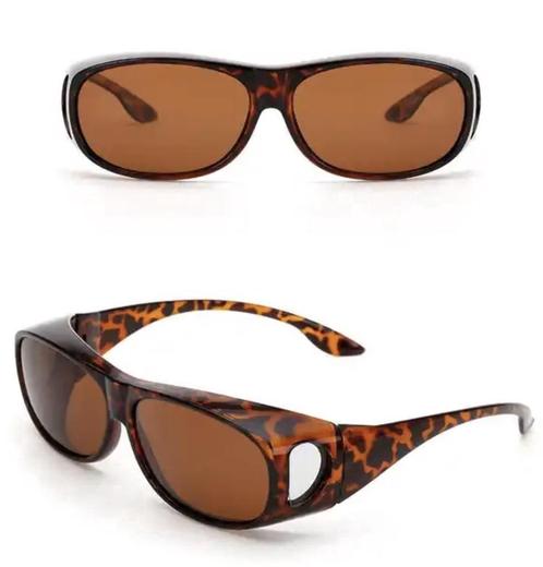 Overzet zonnebril dames panther print, Sieraden, Tassen en Uiterlijk, Zonnebrillen en Brillen | Dames, Nieuw, Zonnebril, Overige merken