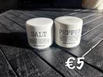 Riverdale Zout & Peper Set, Huis en Inrichting, Ophalen of Verzenden, Zo goed als nieuw, Overige materialen, Los bestek