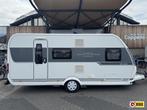 Hobby De Luxe 490 KMF 2017 VOORTENT + MOVER, Caravans en Kamperen, Caravans, Hobby, Bedrijf, Treinzit, Overige typen