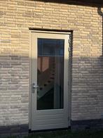 Kunststof Achtergevel Raam+Deur HR++ A++++ - Nieuwbouw, Ophalen, Kunststof, 80 tot 100 cm, 215 cm of meer