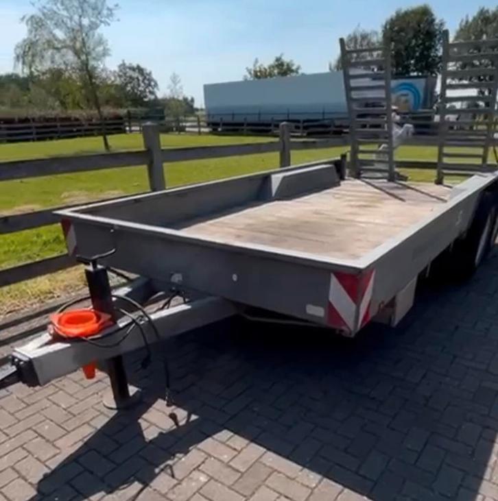 Oprijwagen 8 ton laadvermogen landbouwkenteken., Hobby en Vrije tijd, Overige Hobby en Vrije tijd, Gebruikt, Ophalen