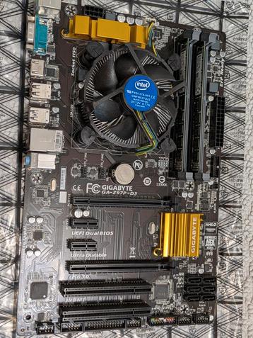 Gigabyte GA-Z97P Met i7 processor beschikbaar voor biedingen