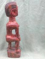 Afrikaans beeldje Baule vrouwtje, Antiek en Kunst, Ophalen of Verzenden