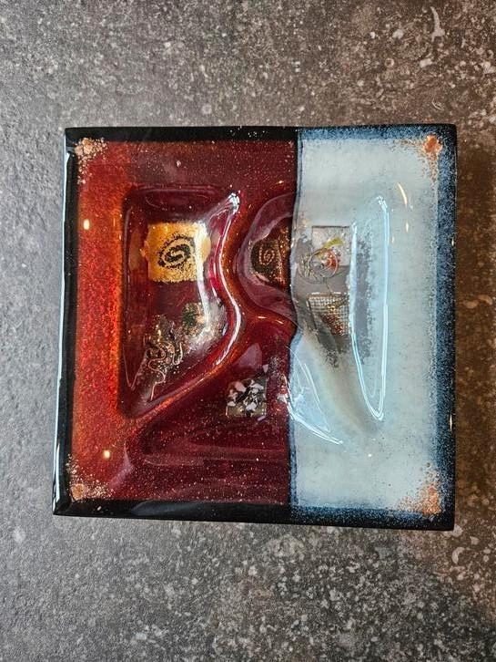 Prachtig stukje glaskunst in uitstekende staat., Antiek en Kunst, Antiek | Glas en Kristal, Ophalen of Verzenden