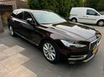Volvo V90 T5 254pk Geartronic 2017 Bruin, Auto's, Volvo, 15 km/l, Origineel Nederlands, Stationwagon, Particulier