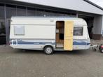Fendt Saphir 470 TFB Fransbed + Rondzit + WC pers caravan, Caravans en Kamperen, Caravans, Schokbreker, Standaardzit, Bedrijf