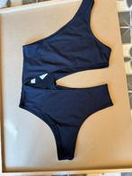 Only Selena Peekaboo Swimsuit L, black, Zwart, Nieuw, Badpak, Emmen