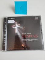 Rachmaninov Vespers - Netherlands Radio Choir SACD, Cd's en Dvd's, Cd's | Klassiek, Ophalen of Verzenden, Romantiek, Zo goed als nieuw