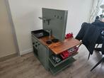 ✅️ Speelgoed Keukenblok en Werktafel, Kinderen en Baby's, Ophalen, Gebruikt, Hout, Speelkeuken