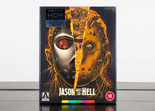 Jason Goes to Hell 4K UHD Blu-Ray (UK Import) Arrow, Cd's en Dvd's, Blu-ray, Nieuw in verpakking, Horror, Ophalen of Verzenden