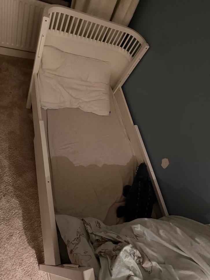 Sebra Meegroeibed in Topstaat + Accessoires, Kinderen en Baby's, Babywiegjes en Ledikanten, Zo goed als nieuw, Ledikant, Ophalen of Verzenden