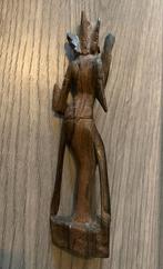 Houten beeldje van een danseres, Ophalen of Verzenden