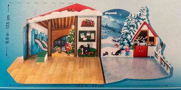 Decor karton Kerst huis beschikbaar voor biedingen