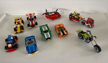 Lego Creator Voertuigen verzameling sets beschikbaar voor biedingen