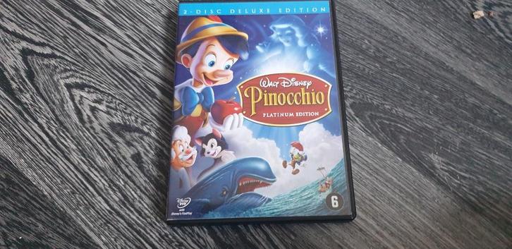 Te koop 2disc disney classics PINOCHIO nummer 2, Cd's en Dvd's, Dvd's | Tekenfilms en Animatie, Zo goed als nieuw, Europees, Tekenfilm