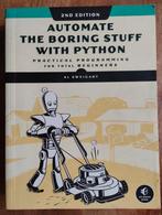 Automate the Boring Stuff with Python - 2nd Edition, Programmeertaal of Theorie, Al Sweigart, Ophalen of Verzenden, Zo goed als nieuw