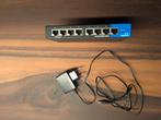 Linksys LGS108 - Gigabit Netwerk Switch - 8 ports, Computers en Software, Netwerk switches, Ophalen of Verzenden, Zo goed als nieuw