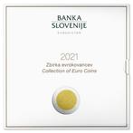 BU set Slovenie 2021 - 1 cent t/m 3 euro - 10 munten Blister, Postzegels en Munten, Munten | Europa | Euromunten, Verzenden, Slovenië