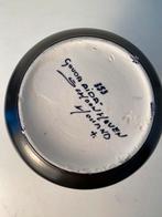 Art Nouveau plateel Aida vaas Gouda bloemmotief, Antiek en Kunst, Antiek | Keramiek en Aardewerk, Ophalen of Verzenden