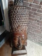 Beeld, Boeddhabeeld. Houtsnijwerk, vakkundig uit Indonesië., Antiek en Kunst, Kunst | Beelden en Houtsnijwerken, Ophalen