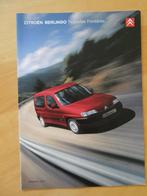 Citroen Berlingo Nouvelles Frontieres folder, Ophalen of Verzenden, Zo goed als nieuw, Citroën