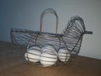 Vintage Kippenmand van Draad, Ophalen of Verzenden