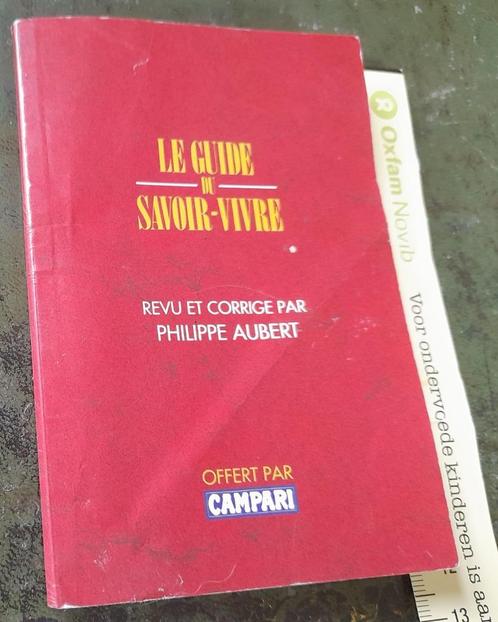 Le Guide du Savoir-vivre - offert par Campari (mini-boekje), Verzamelen, Merken en Reclamevoorwerpen, Gebruikt, Overige typen