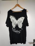 Apart shirt met vlinder maat 44 zgan, Ophalen of Verzenden, Zo goed als nieuw, Shirt of Top